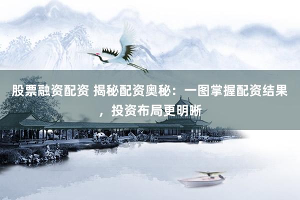 股票融资配资 揭秘配资奥秘：一图掌握配资结果，投资布局更明晰